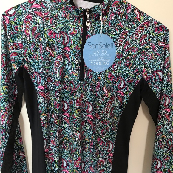 SanSoleil UV 50 Sun Protection High Performance Cooling Shirt - Picture 3 of 11